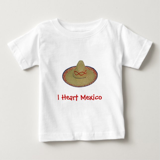 I Heart Mexico Tee Shirt (Framsida)