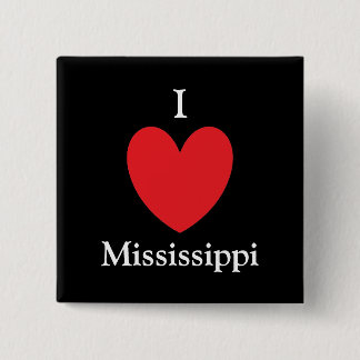 I Heart Mississippi Button Knapp