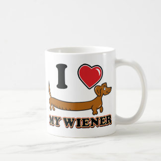 I-HEART-MY-WEINER KAFFEMUGG