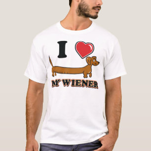 I-HEART-MY-WEINER T SHIRT