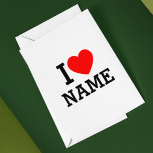 I Heart Namn
