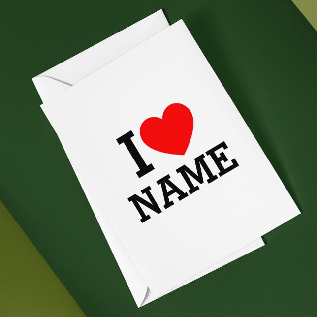 I Heart Namn (Skapare uppladdad)