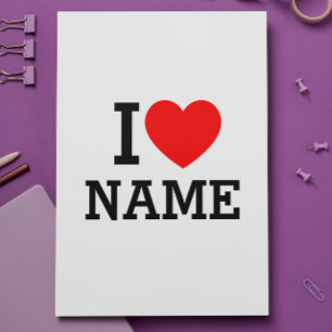 I Heart Namn