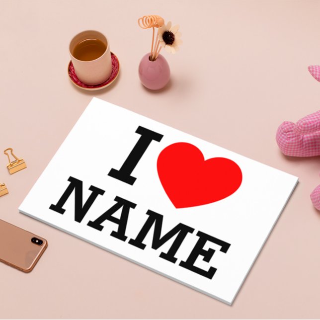 I Heart Namn Gästböcker (Skapare uppladdad)