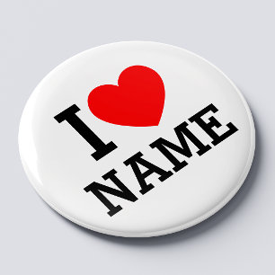 I Heart Namn Magnet