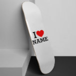 I Heart Namn Mini Skateboard Bräda 18,5 Cm<br><div class="desc">Skriva önskad Namn eller text i avsnittet namn.</div>