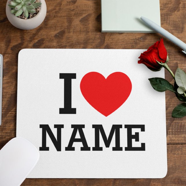 I Heart Namn Musmatta (Skapare uppladdad)