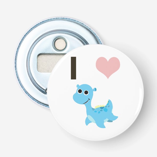 I Heart Nessie Flasköppnare (Framsidan)