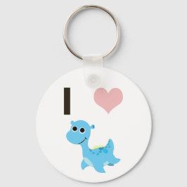 I Heart Nessie Nyckelring