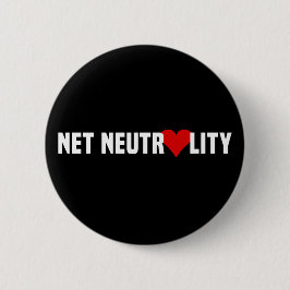 I Heart Net Neutralitet Knapp