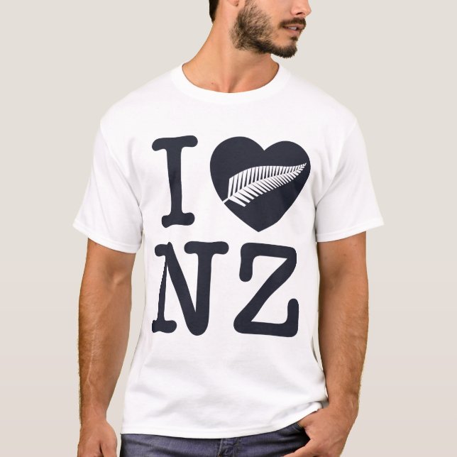 I heart New Zealand Tee (Framsida)