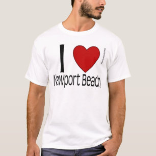 I Heart Newport Beach Shirt T-shirt