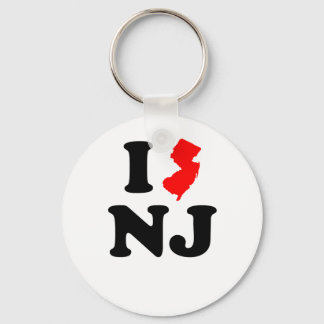 I Heart NJ Nyckelring