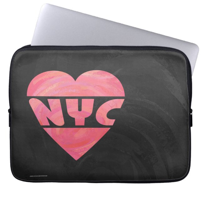 I Heart NYC Laptop Sleeve (Framsidan)