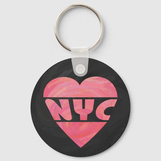 I Heart NYC Nyckelring (Framsida)