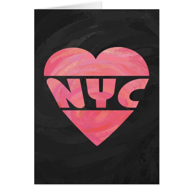 I Heart NYC OBS Kort (Framsidan)