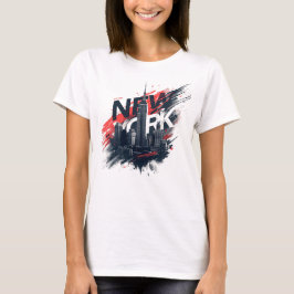 I Heart NYC" T-shirt - Casual New York City Urban