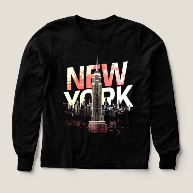 I Heart NYC" T-shirt - Casual New York City Urban  (Design framsida)