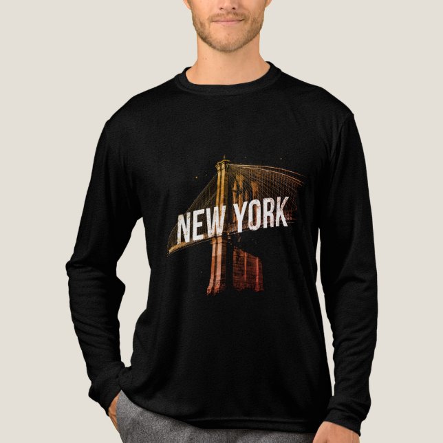I Heart NYC" T-shirt - Casual New York City Urban  (Framsida)