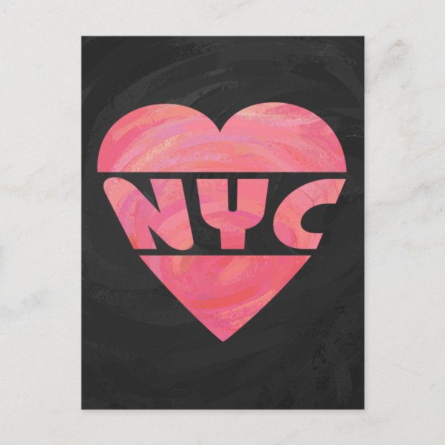 I Heart NYC Vykort (Framsida)