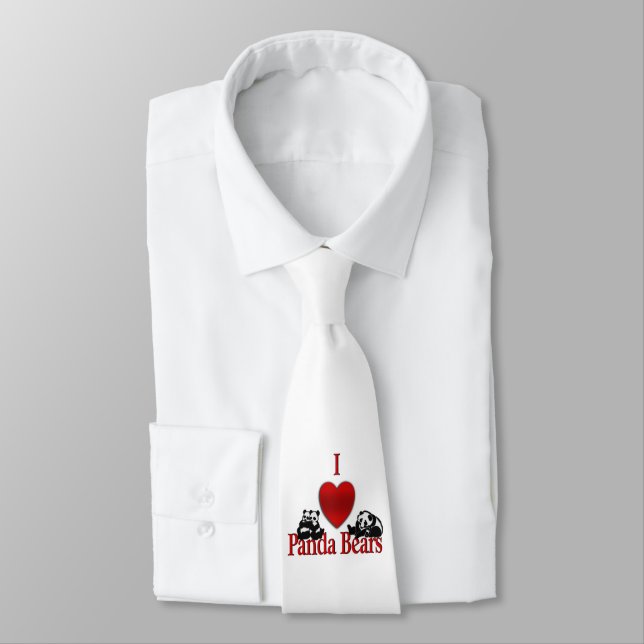 I Heart Panda Bears Slips (Bunden)