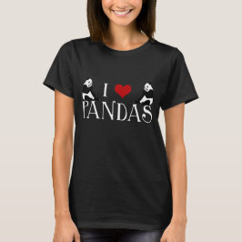 I Heart Pandas Tee