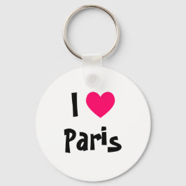 I Heart Paris Nyckelring