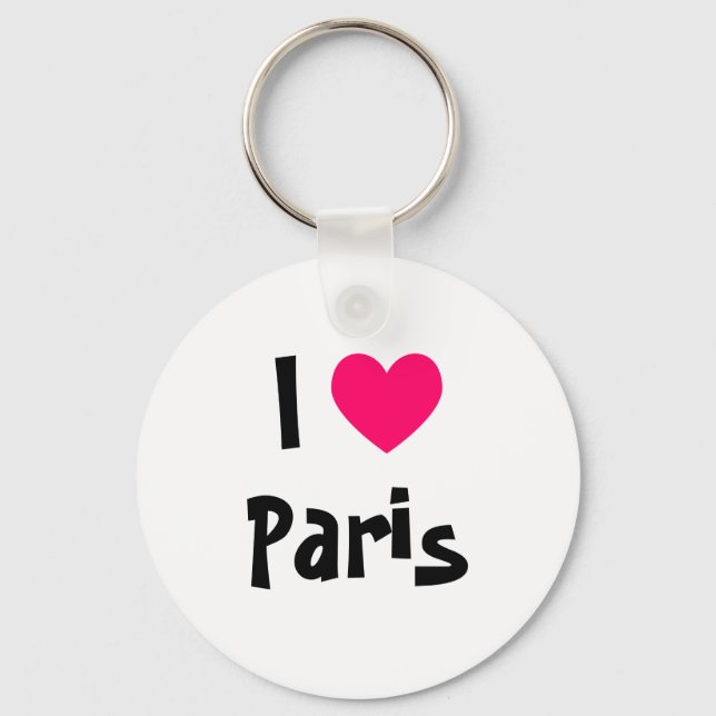 I Heart Paris Nyckelring (Framsida)