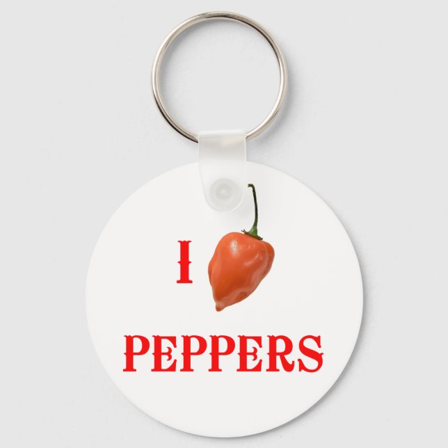 I (Heart) peppar Nyckelring (Framsida)