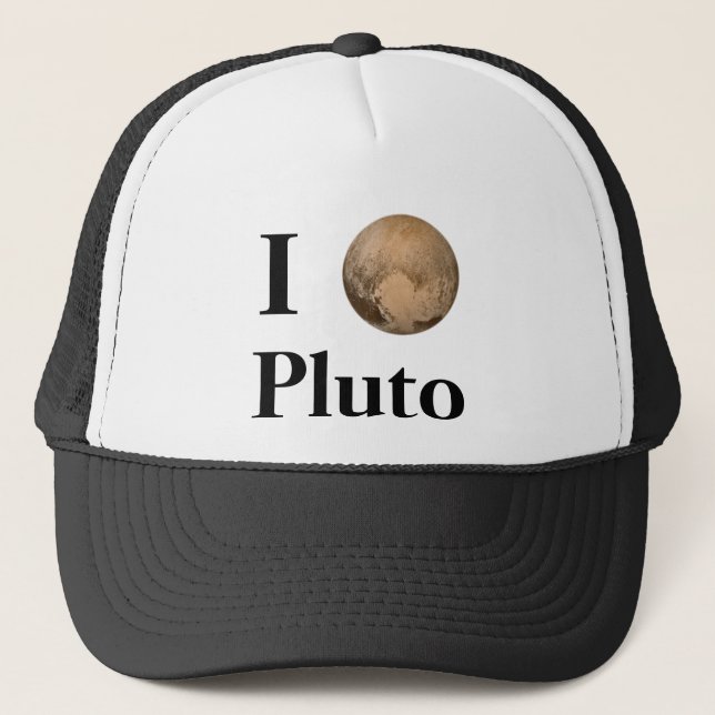 I Heart Pluto Keps (Framsida)