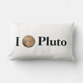 I Heart Pluto Lumbarkudde