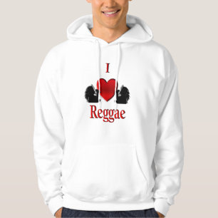 I Heart Reggae Sweatshirt Med Luva