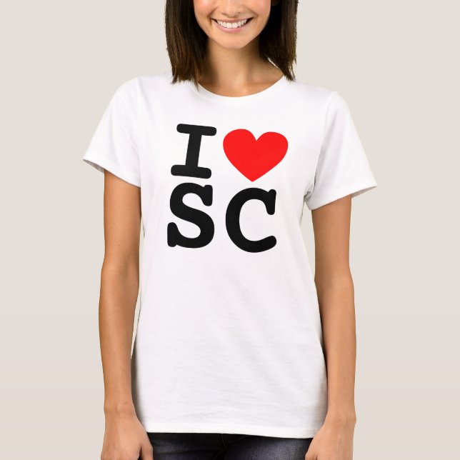 I Heart SC Shirt Tröja (Framsida)