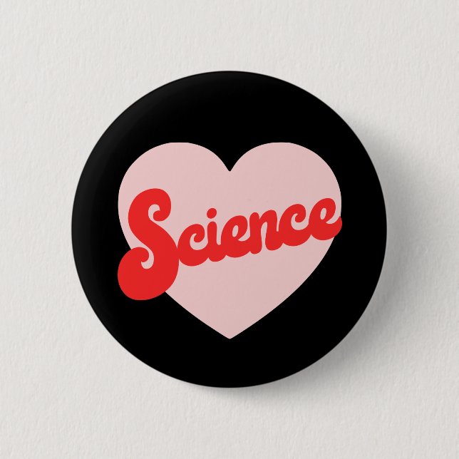 I Heart Science Button Knapp (Framsida)