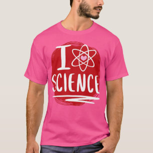 I Heart Science Cute Science Atom Heart 1 T Shirt