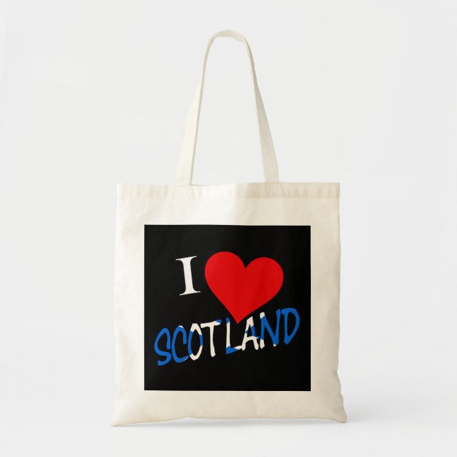 I Heart Scotland overlay-block Tygkasse (Framsidan)