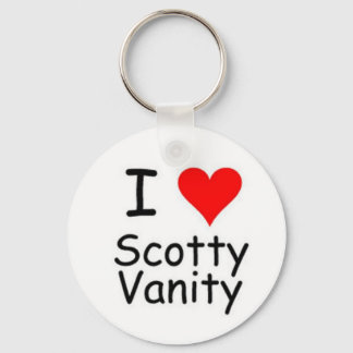 I Heart Scotty Vanity Keychain Nyckelring