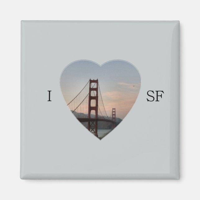 I Heart SF Magnet (Framsidan)