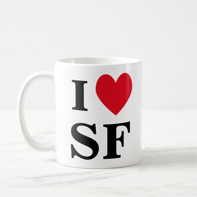 I Heart SF Mugg (Vänster)
