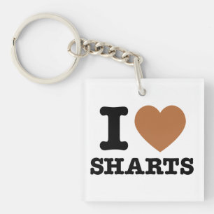 I Heart Sharts Funny Icon Graphic