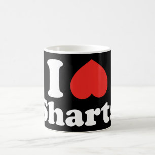 I Heart Sharts Kaffemugg