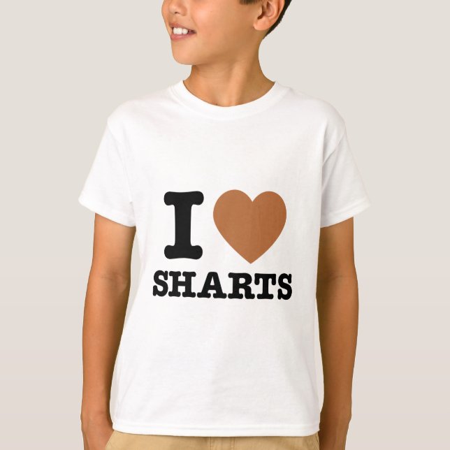 I Heart Sharts Tee (Framsida)