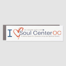 I Heart Soul Center OC Bumper Sticker