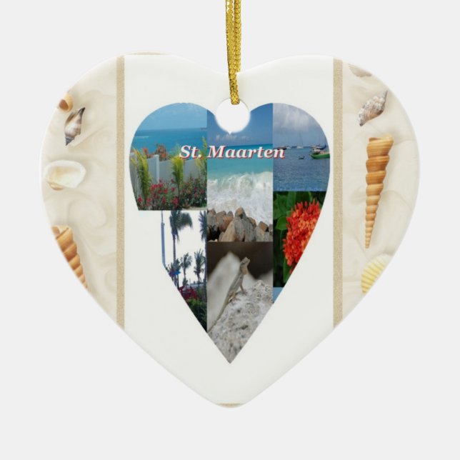 I Heart St. Maarten Ornament (Framsidan)