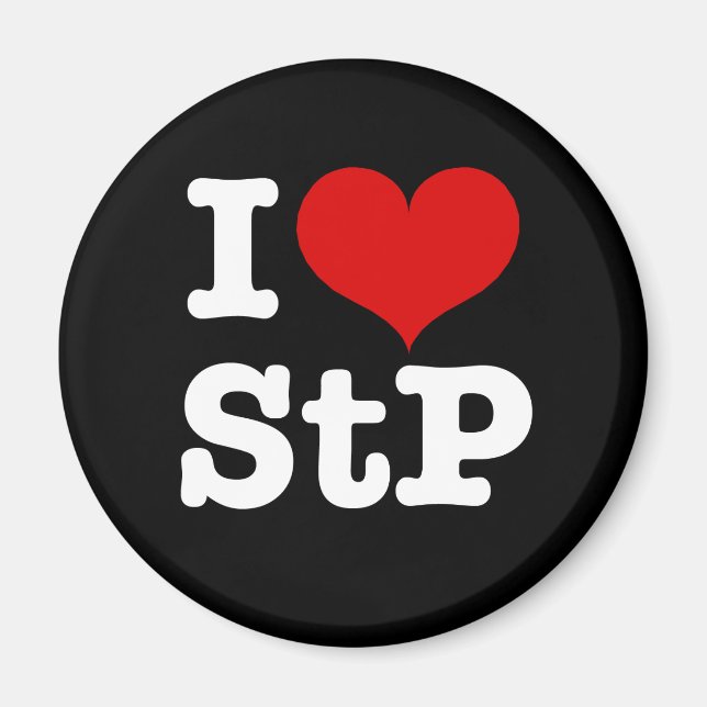 I Heart St. Paul / St. Peter Magnet (Framsidan)