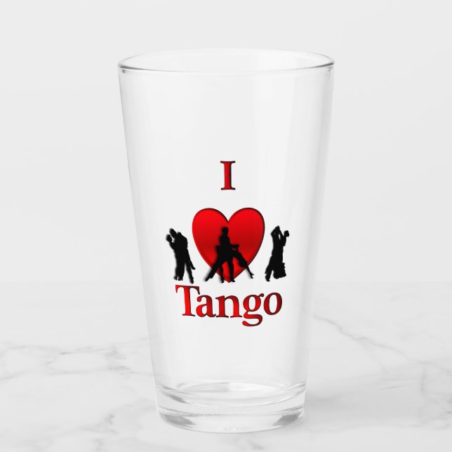 I Heart Tango Glaskopp (Framsida)