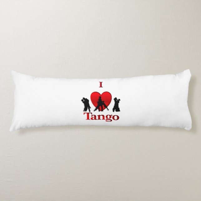 I Heart Tango Kroppskudde (Framsidan)