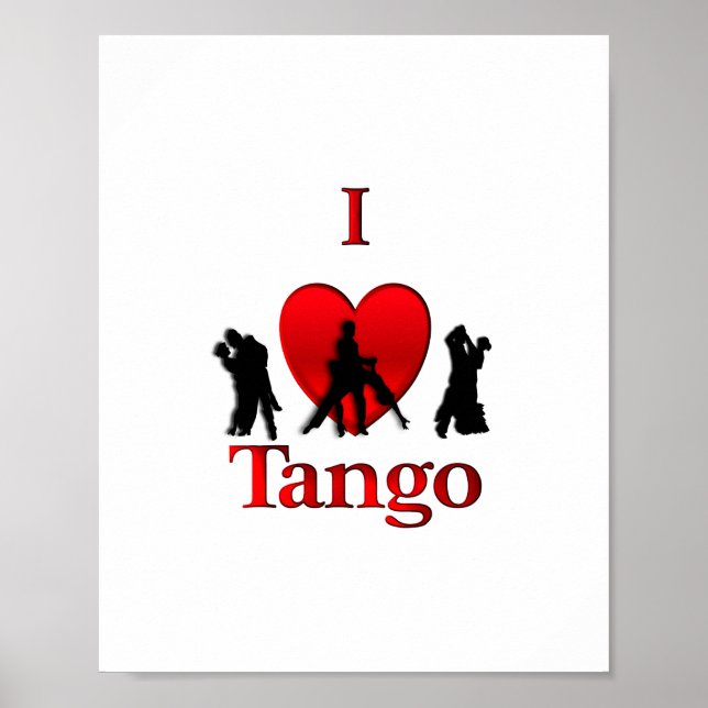 I Heart Tango Poster (Framsidan)