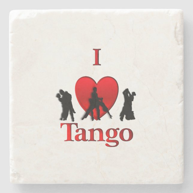 I Heart Tango Stenunderlägg (Framsidan)