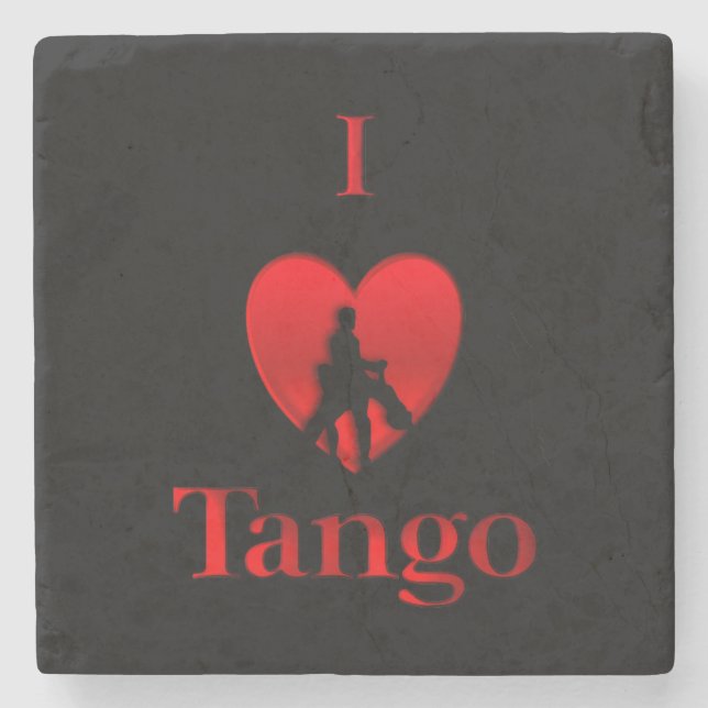 I Heart Tango Stenunderlägg (Framsidan)